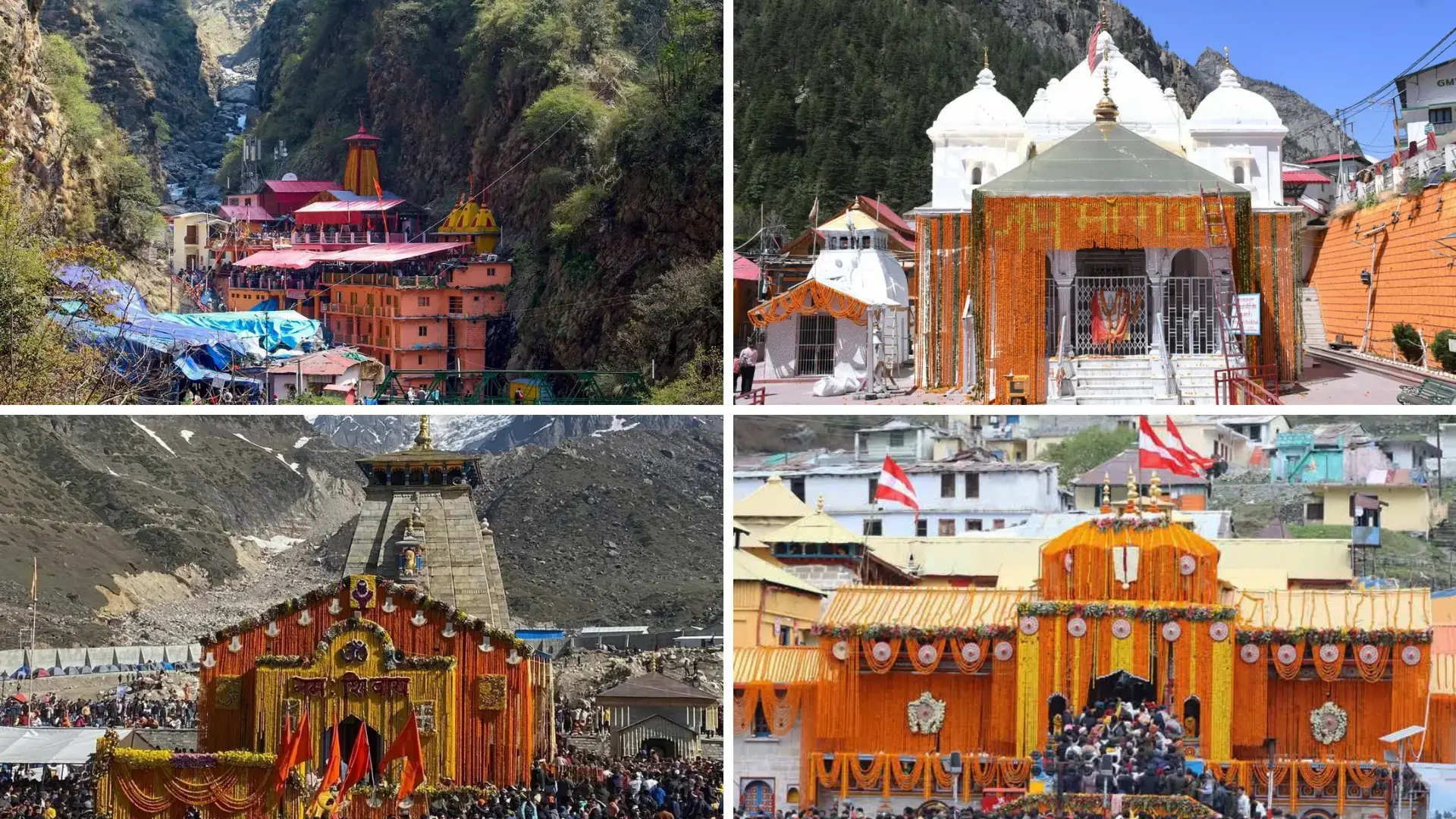 Char Dham Yatra (Haridwar–Yamunotri–Gangotri–Kedarnath–Badrinath)